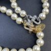 West Queen Full Diamond Horse Hoof Pearl Necklace, Superb Quality
