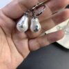West Dame Gourd Pearl Earrings