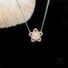 FlowerGirl White Gold Graff Floral Necklace