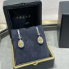 Hand-set with Imported Zircon, Graff-style Teardrop Yellow Diamond Earrings, Exquisitely Sparkling, the Choice of Goddesses