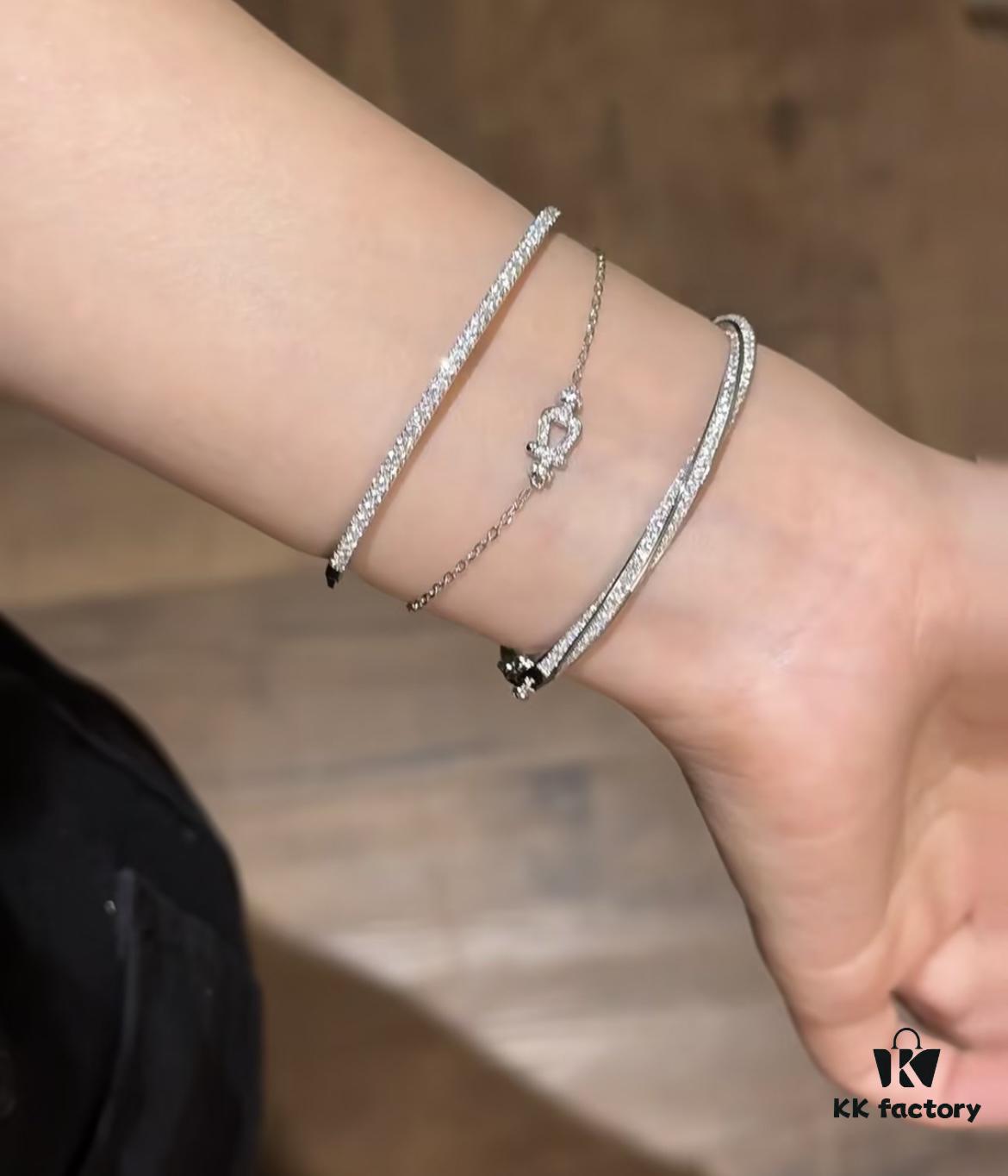 Graff Spiral Full Diamond Bracelet