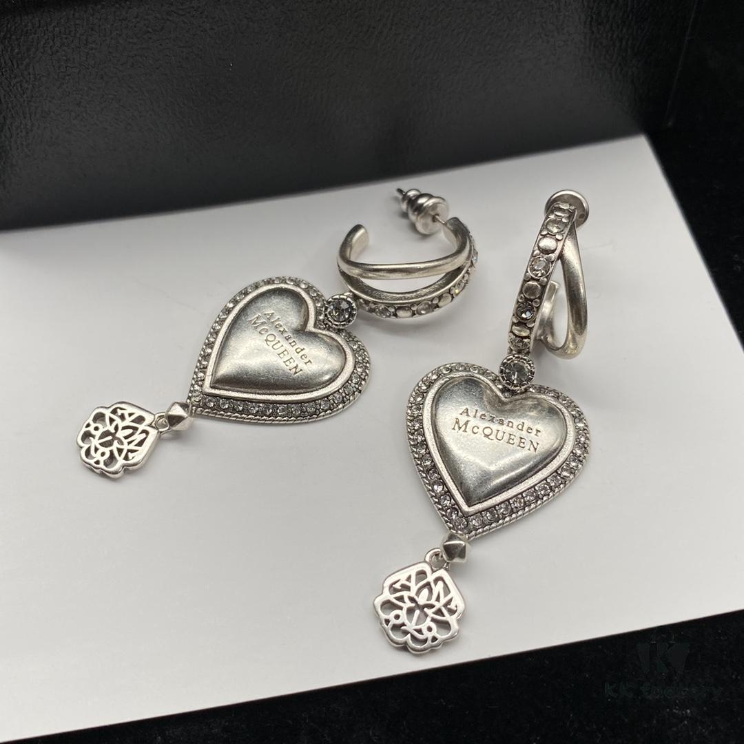 Alexander McQueen New Collection Set Necklaces Earrings