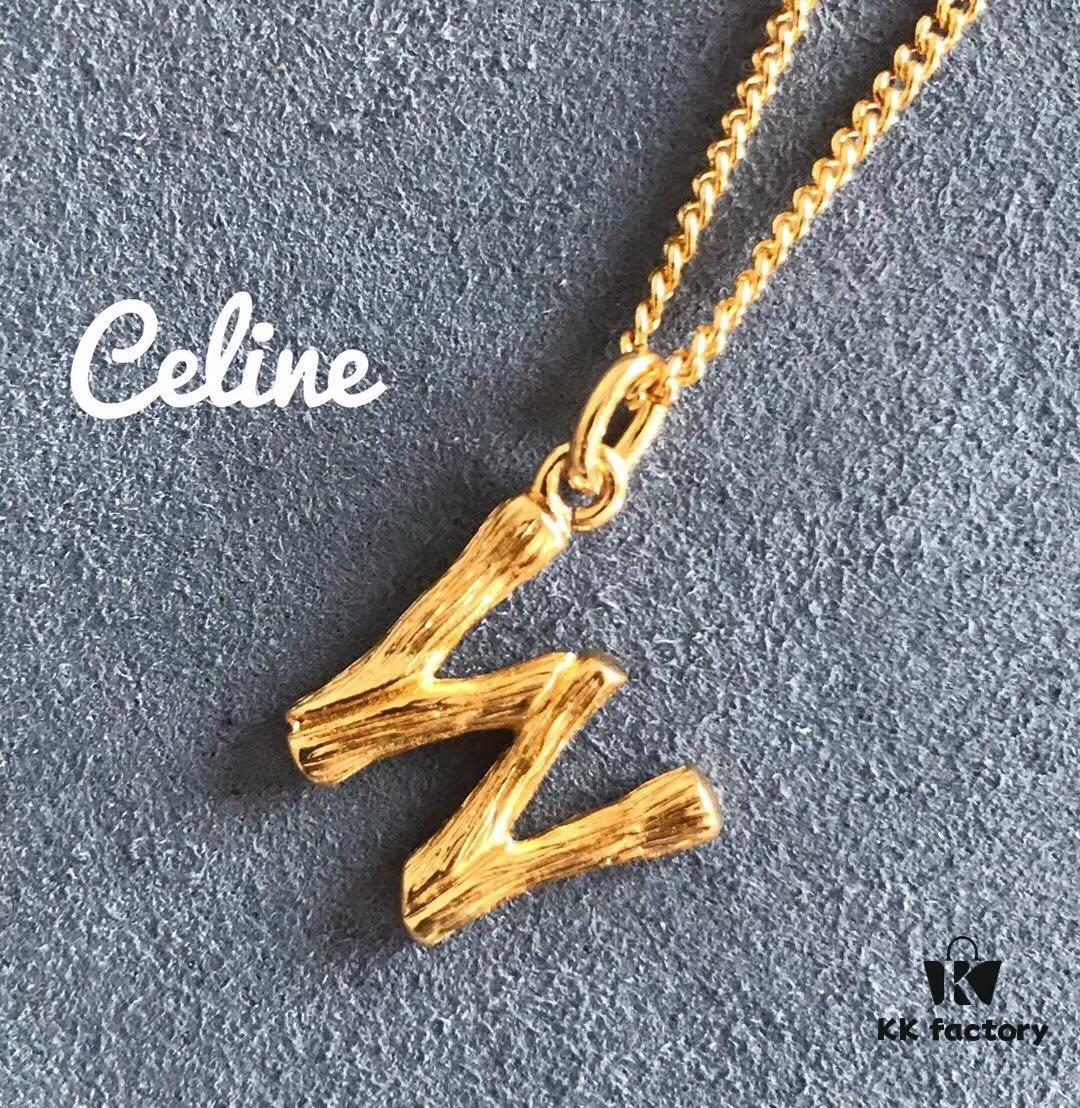 Celine Letter Necklace, Must-Have Fashion Accessory