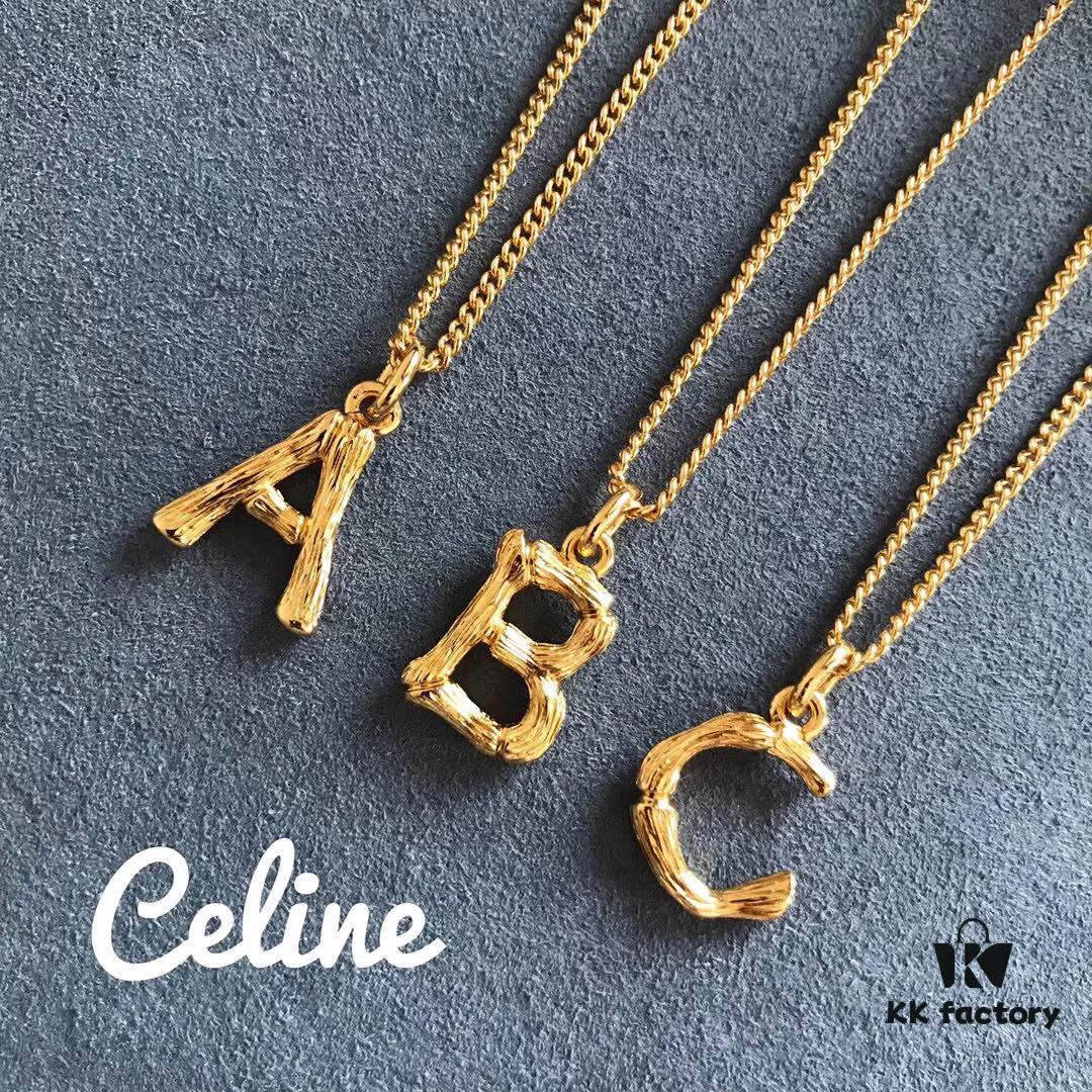 Celine Letter Necklace, Must-Have Fashion Accessory