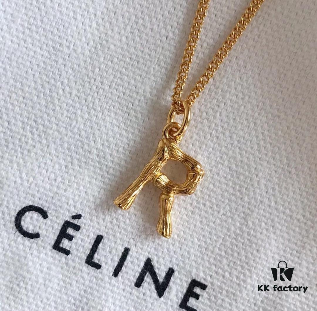 Celine Letter Necklace, Must-Have Fashion Accessory