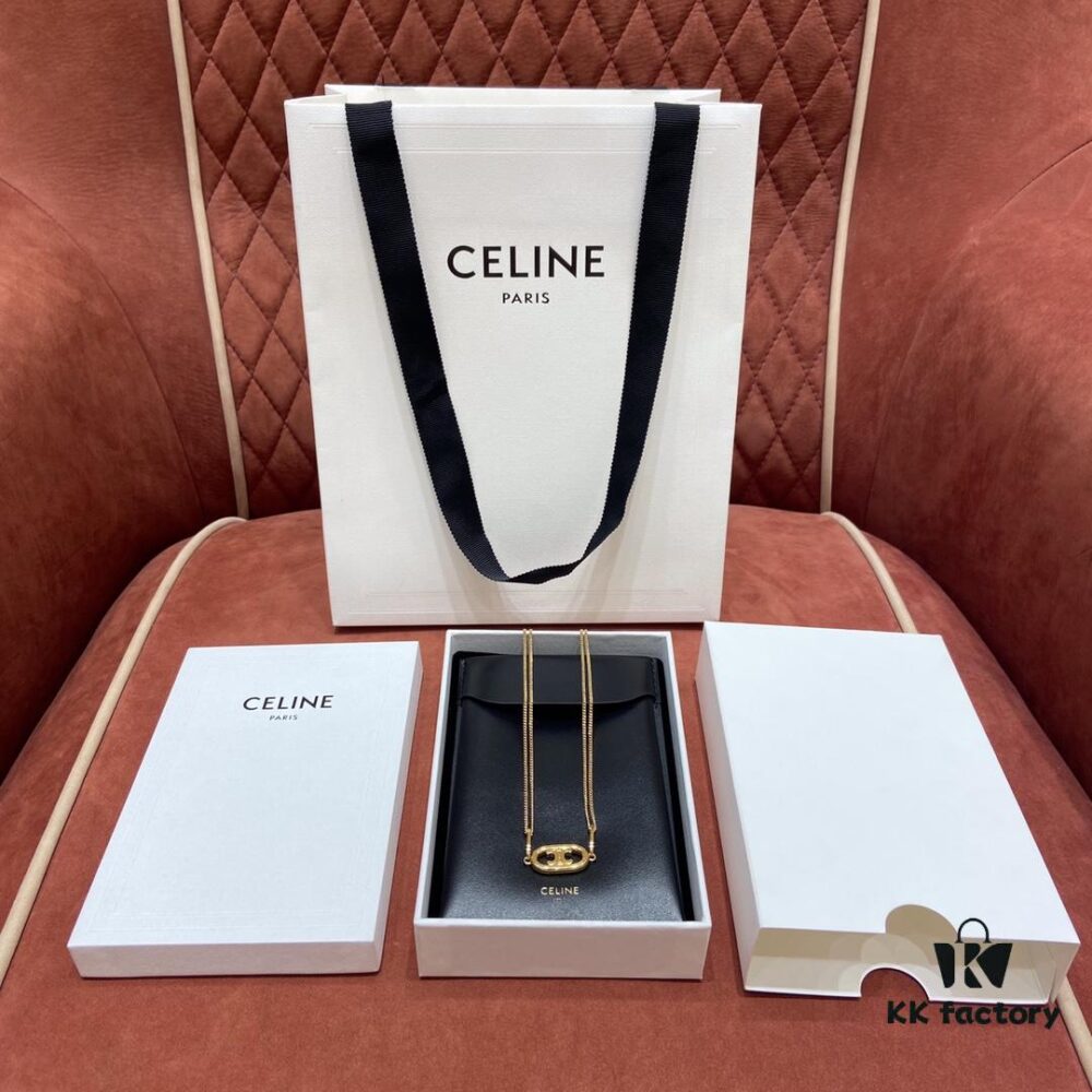 Celine Triumph Arch Necklace