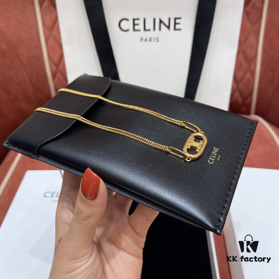 Celine Triumph Arch Necklace