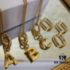Celine Hot Sale! New Arrival Worldwide First Release! Celine 2021 New Alphabet Earrings and Necklace Multi-Wear Design