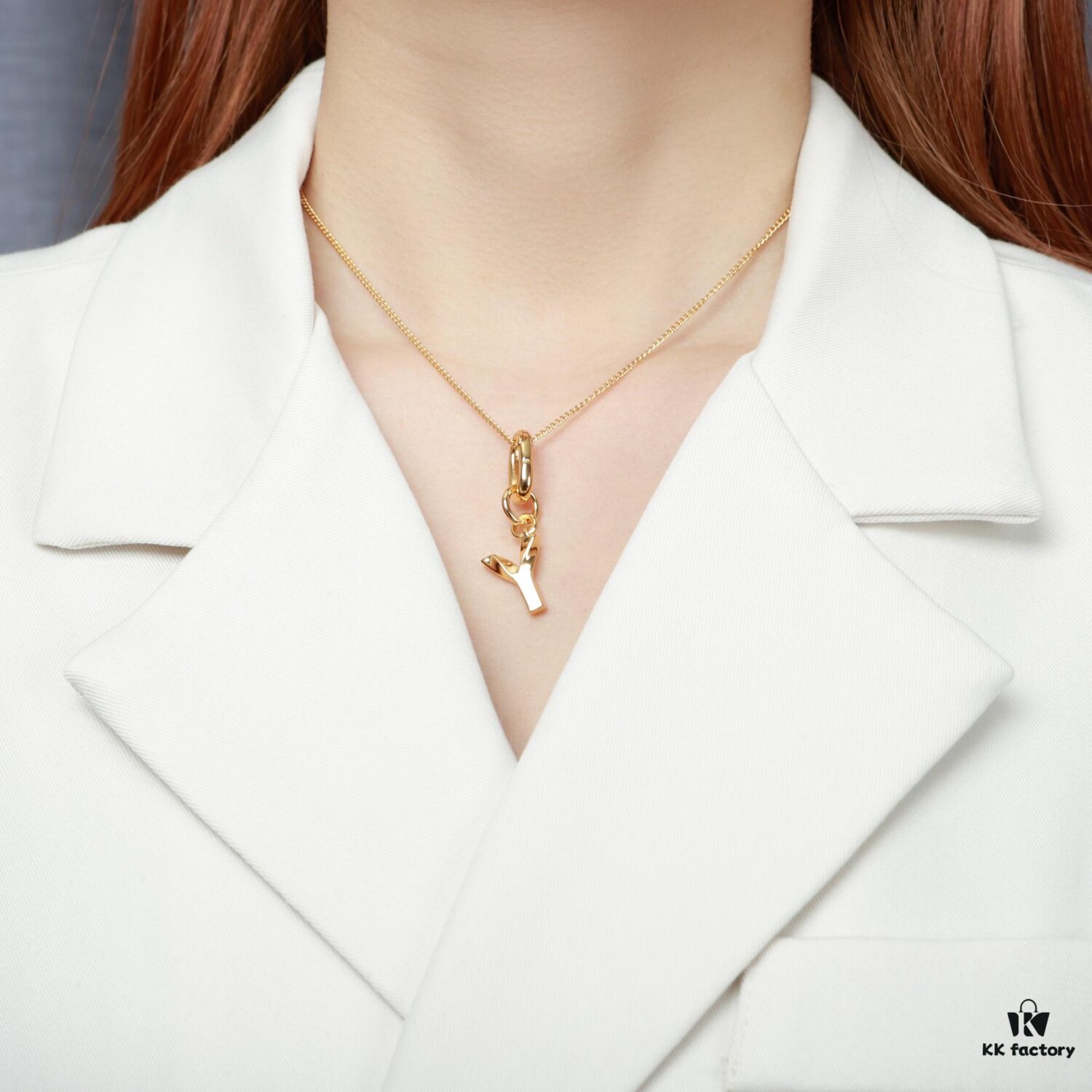 2021 New Arrival 🌟 Celine Necklace Popular Style, Exquisite Craftsmanship, Stunning Look, Premium Brass Material Matching Store Quality