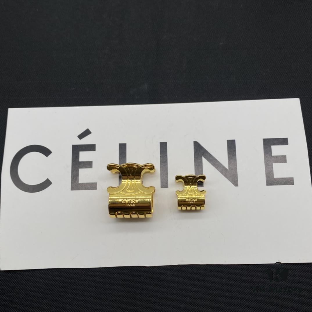 Celine Hair Clip with Effortless European and American Style, Suitable for Various Occasions, Simple Yet Elegant, Made of Original Match Material
