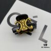 Celine Carefree and Natural European-American Style Suitable for Various Occasions, Simple Yet Elegant, Authentic Match Material Hair Clip