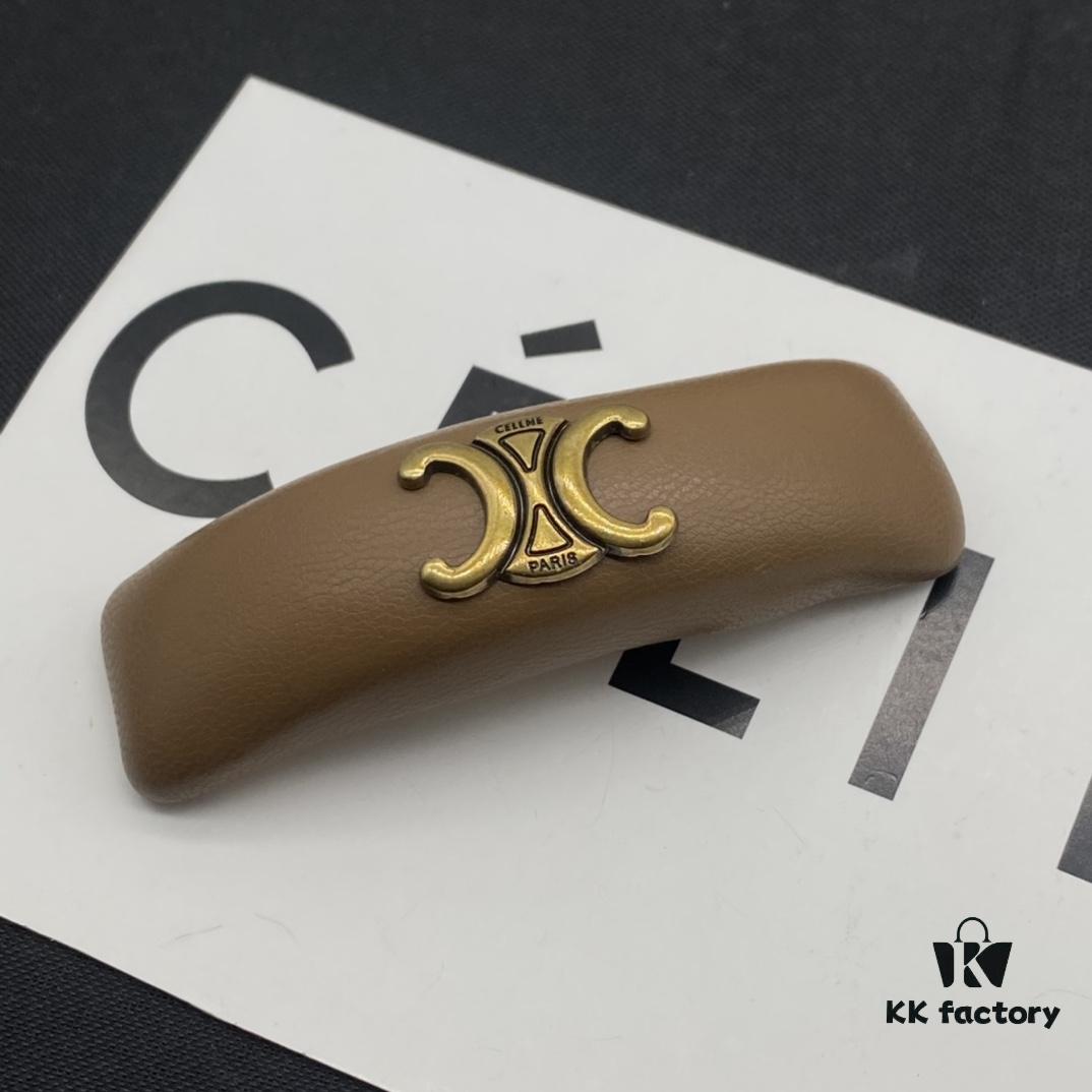Celine Hair Clip, Effortless European and American Style, Suitable for Various Occasions, Simple Yet Elegant, Made with Original Matched Materials