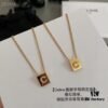 Celine 21 Limited Edition Rhinestone Letter Necklace