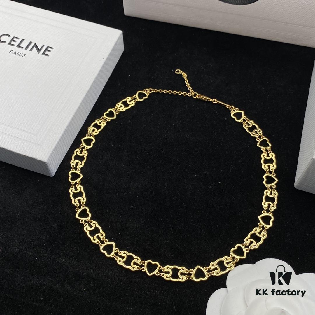 CELINE Effortless European and American Style Suitable for Various Occasions, Simple Yet Elegant, Made with Original-Match Materials