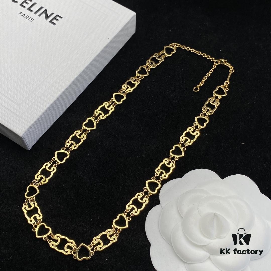 CELINE Effortless European and American Style Suitable for Various Occasions, Simple Yet Elegant, Made with Original-Match Materials