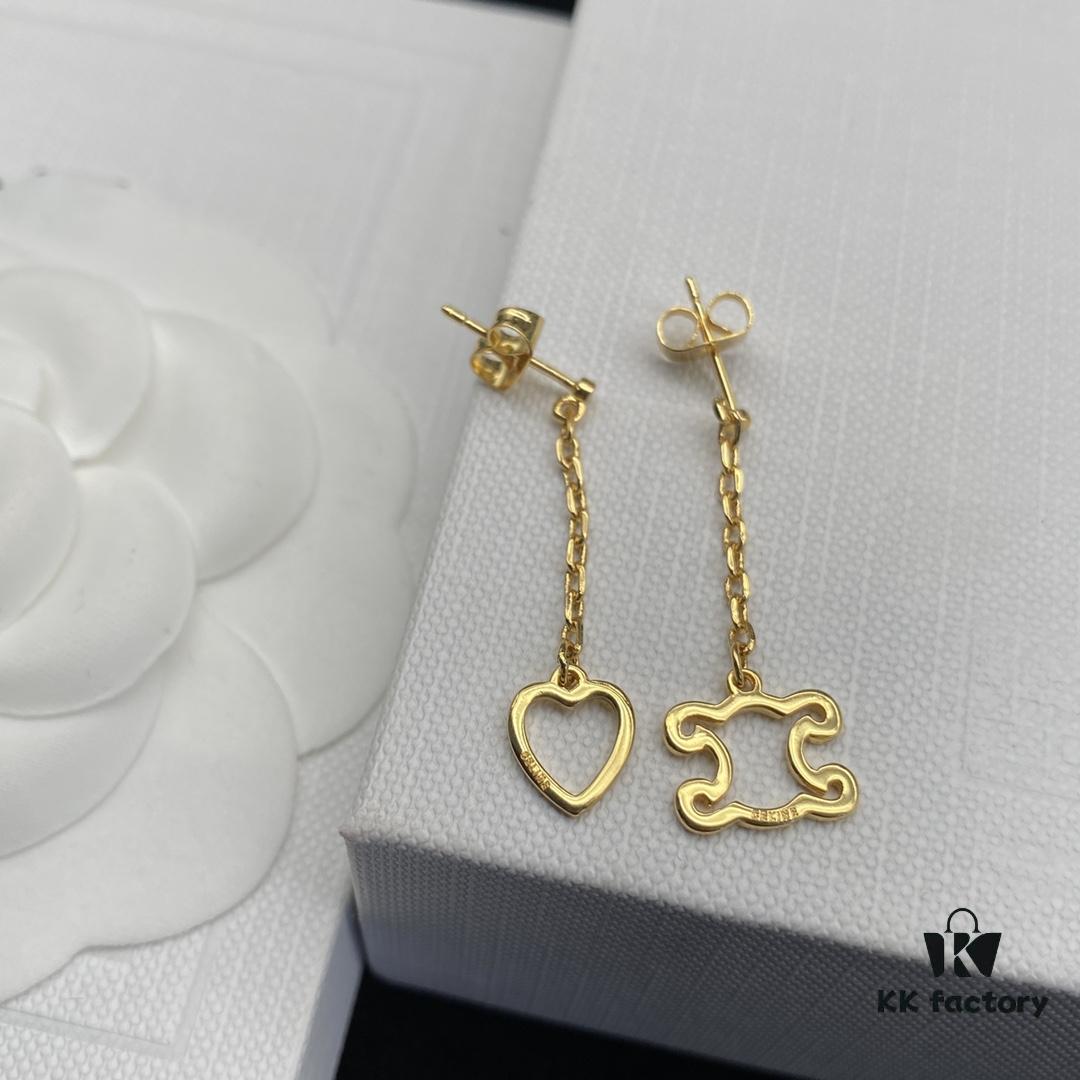 CELINE Effortless European and American Style Suitable for Various Occasions, Simple Yet Elegant, Made with Original-Match Materials