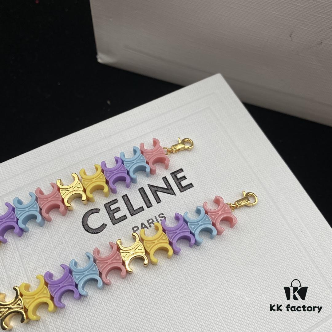 CELINE Effortless European and American Style, Suitable for Various Occasions, Simple Yet Elegant, Made with Original-Match Materials