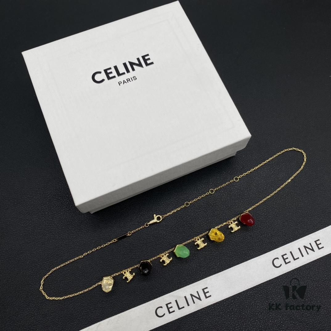 CELINE Effortless European and American Style Suitable for Various Occasions, Simple Yet Elegant, Made with Original Specified Materials