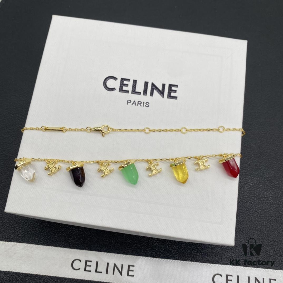 CELINE Effortless European and American Style Suitable for Various Occasions, Simple Yet Elegant, Made with Original Specified Materials