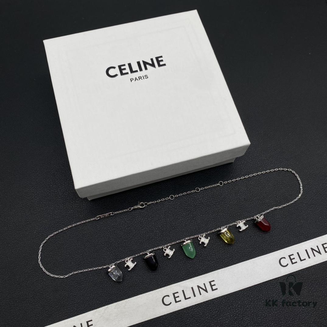 CELINE Effortless European and American Style Suitable for Various Occasions, Simple Yet Elegant, Made with Original Specified Materials