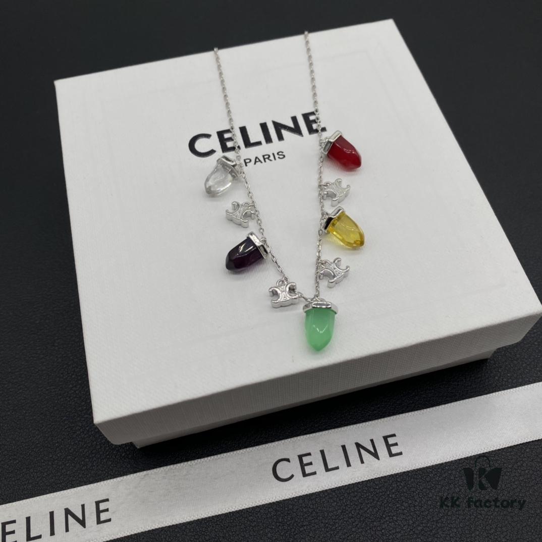 CELINE Effortless European and American Style Suitable for Various Occasions, Simple Yet Elegant, Made with Original Specified Materials