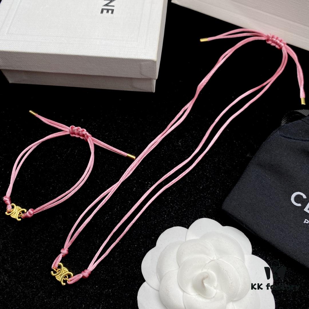 CELINE Effortless European and American Style Suitable for Various Occasions, Simple Yet Elegant, Made with Original Matched Materials