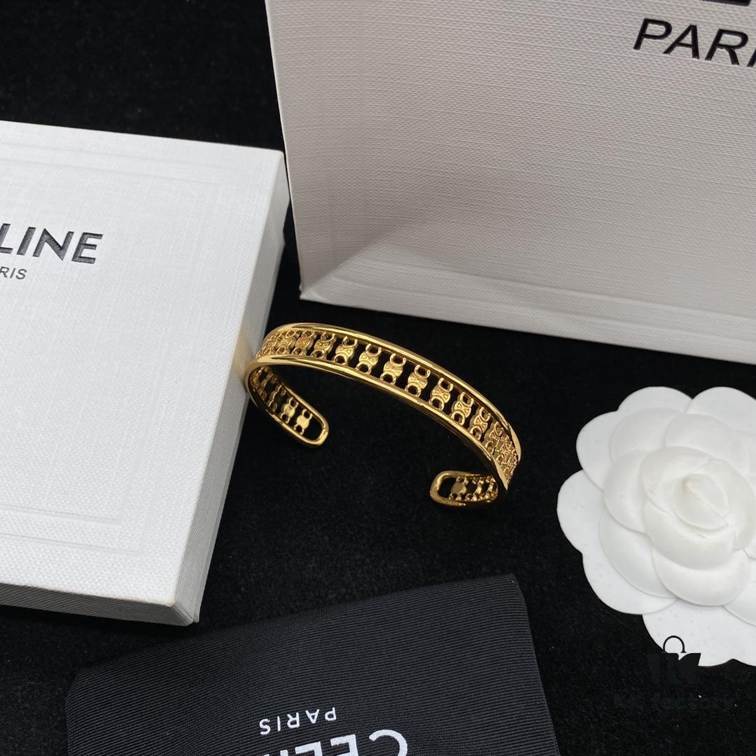 CELINE Casual and Natural European Style, Suitable for Various Occasions, Simple Yet Elegant, Made of Original Matched Materials