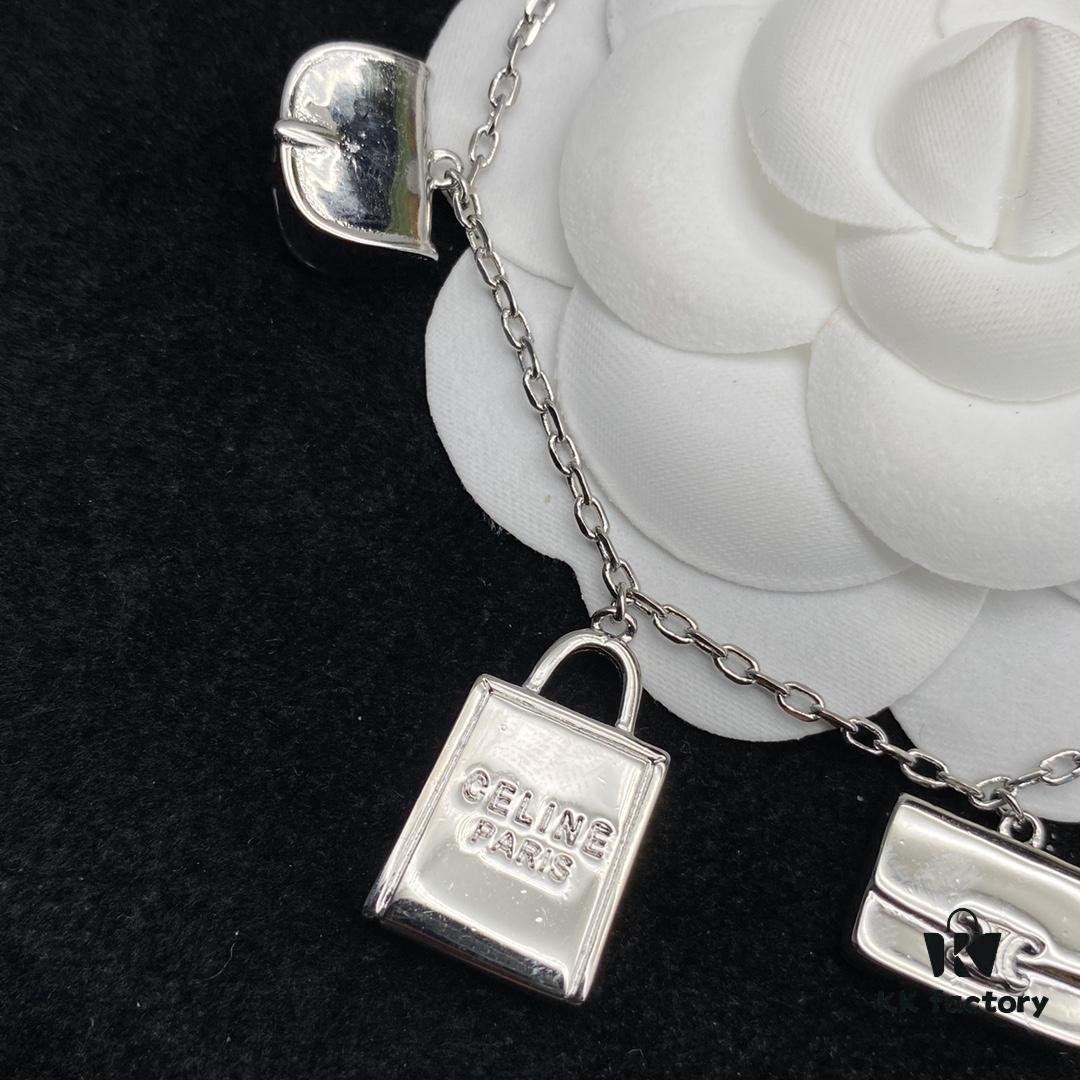 CELINE Effortless European and American Style Suitable for Various Occasions, Simple Yet Elegant, Made with Original Matched Materials