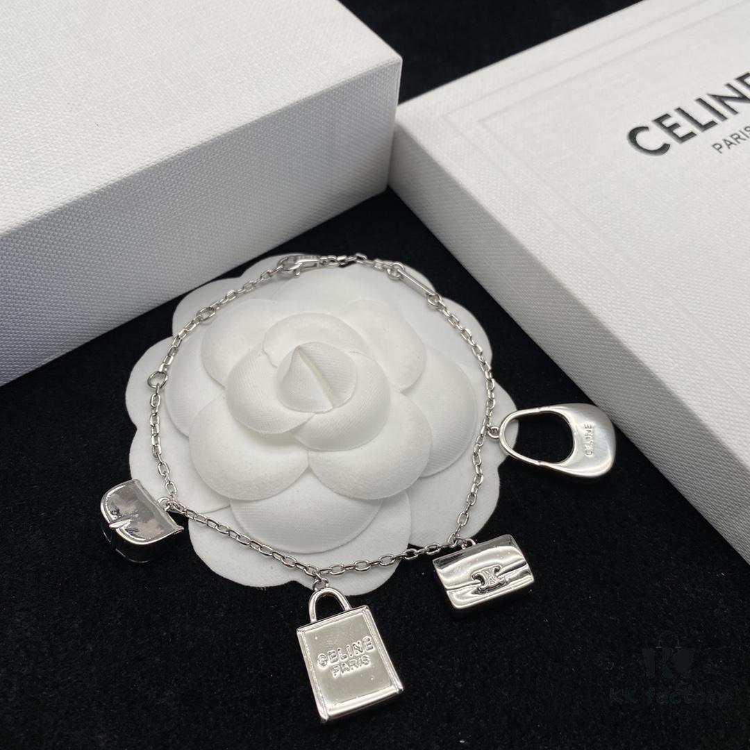 CELINE Effortless European and American Style Suitable for Various Occasions, Simple Yet Elegant, Made with Original Matched Materials