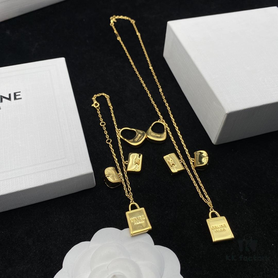 CELINE Effortless European and American Style, Suitable for Various Occasions, Simple Yet Elegant, Same Material as Original