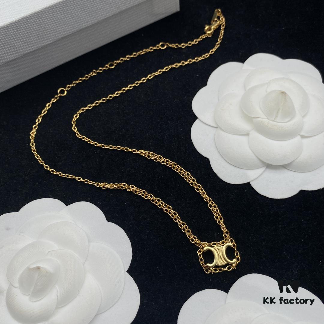 CELINE Effortless European and American Style Suitable for Various Occasions, Simple Yet Elegant, Made with Original-Match Materials