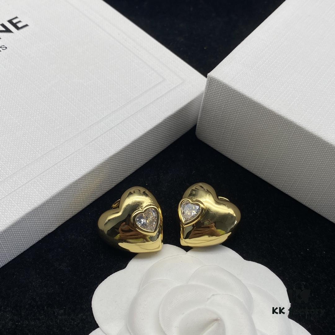 CELINE Effortless European and American Style Suitable for Various Occasions, Simple Yet Elegant, Made with Original-Match Materials