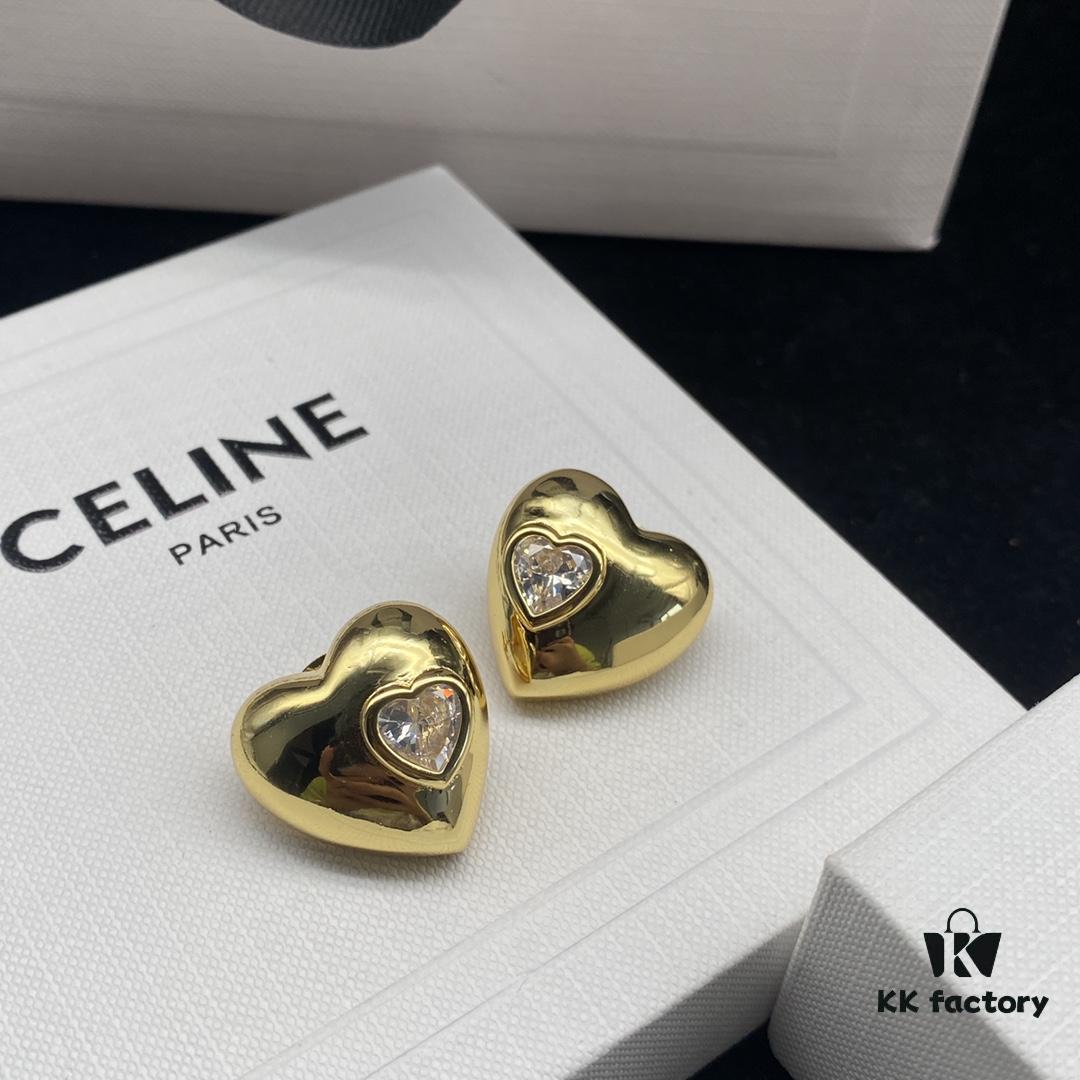 CELINE Effortless European and American Style Suitable for Various Occasions, Simple Yet Elegant, Made with Original-Match Materials