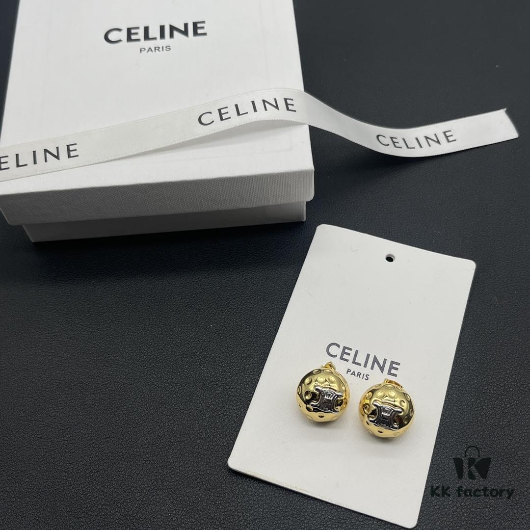 CELINE Effortless European and American Style Suitable for Various Occasions, Simple Yet Elegant, Made with Original-Match Materials