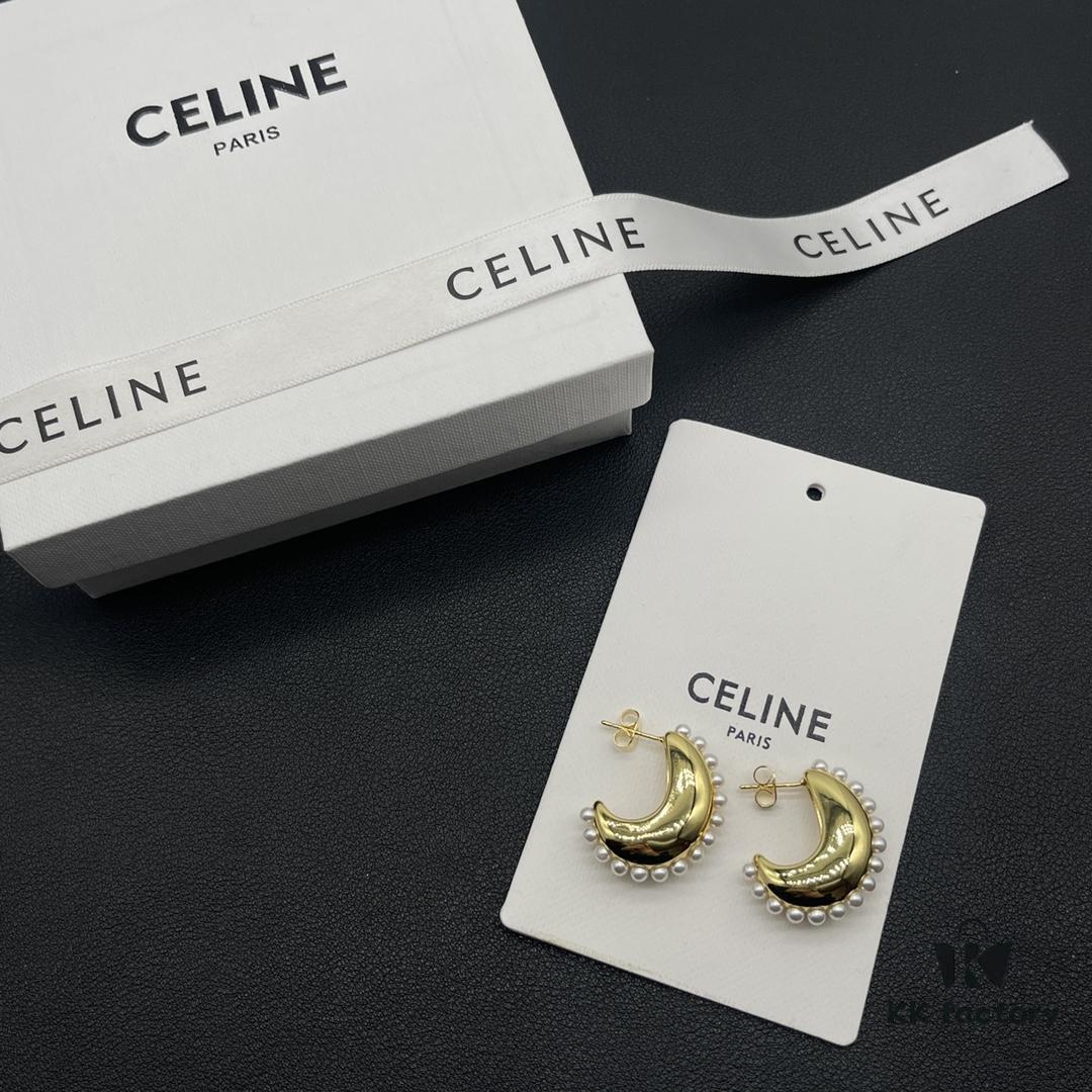CELINE Effortless European and American Style, Suitable for Various Occasions, Simple Yet Elegant, Made with Original Specifications Material