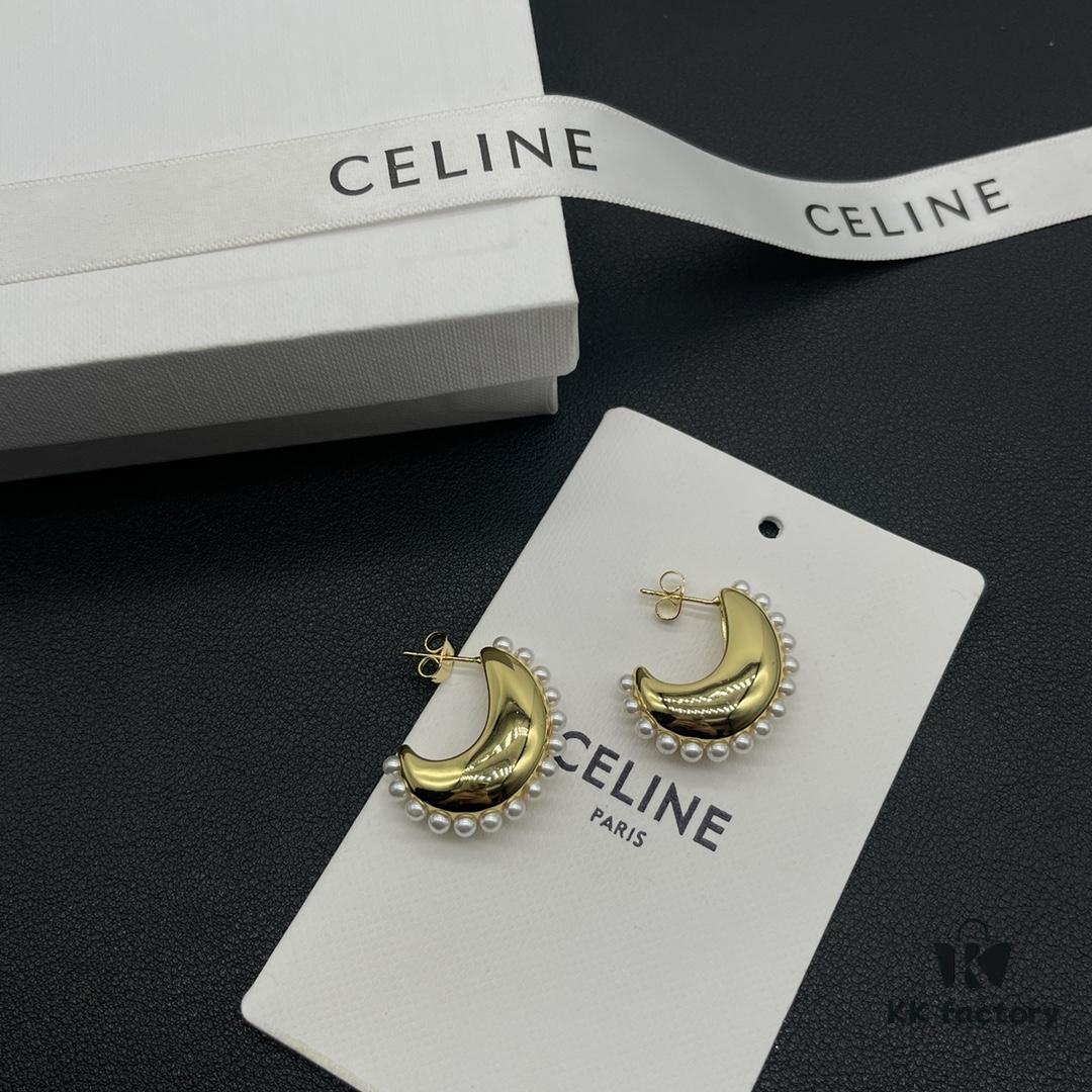 CELINE Effortless European and American Style, Suitable for Various Occasions, Simple Yet Elegant, Made with Original Specifications Material