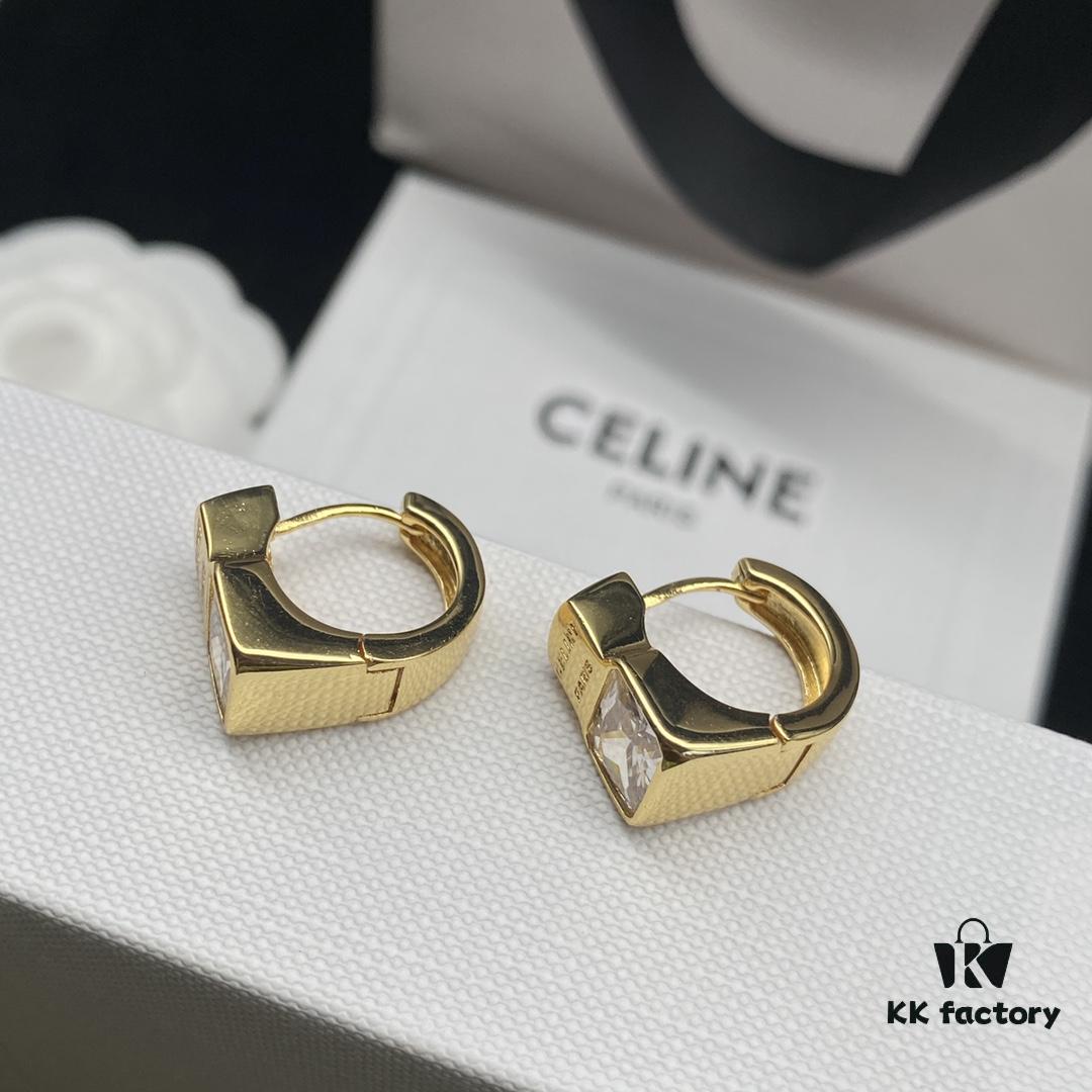 CELINE Effortless European and American Style, Suitable for Various Occasions, Simple Yet Elegant, Made with Original-Match Materials