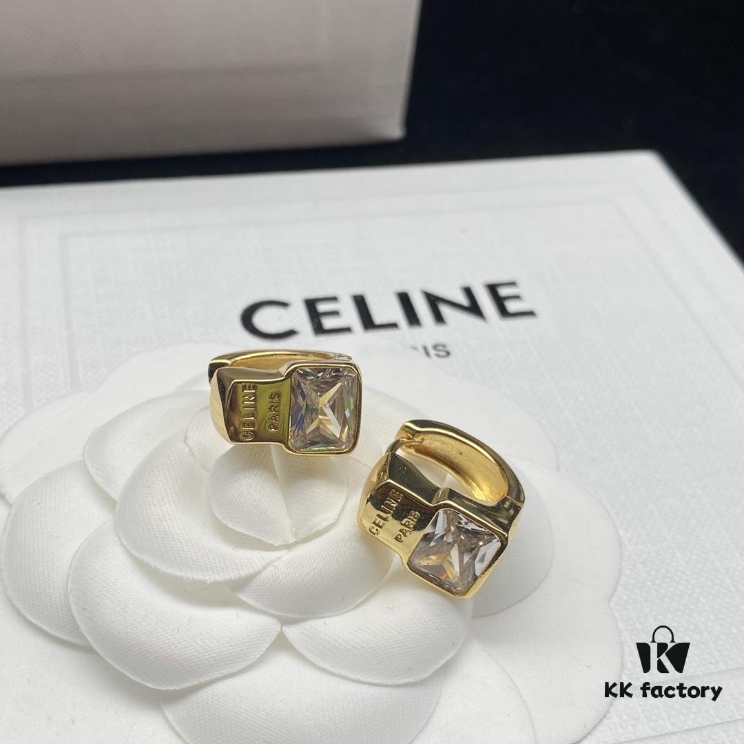 CELINE Effortless European and American Style, Suitable for Various Occasions, Simple Yet Elegant, Made with Original-Match Materials