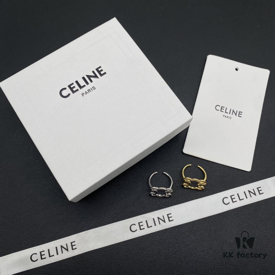 CELINE Effortless European and American Style Suitable for Various Occasions, Simple Yet Elegant, Made with Original-Match Materials