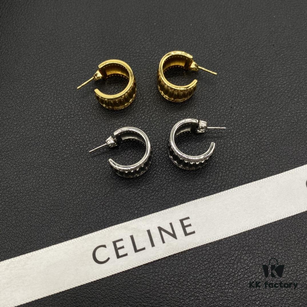 CELINE Effortless European and American Style Suitable for Various Occasions, Simple Yet Elegant, Made with Original-Match Materials