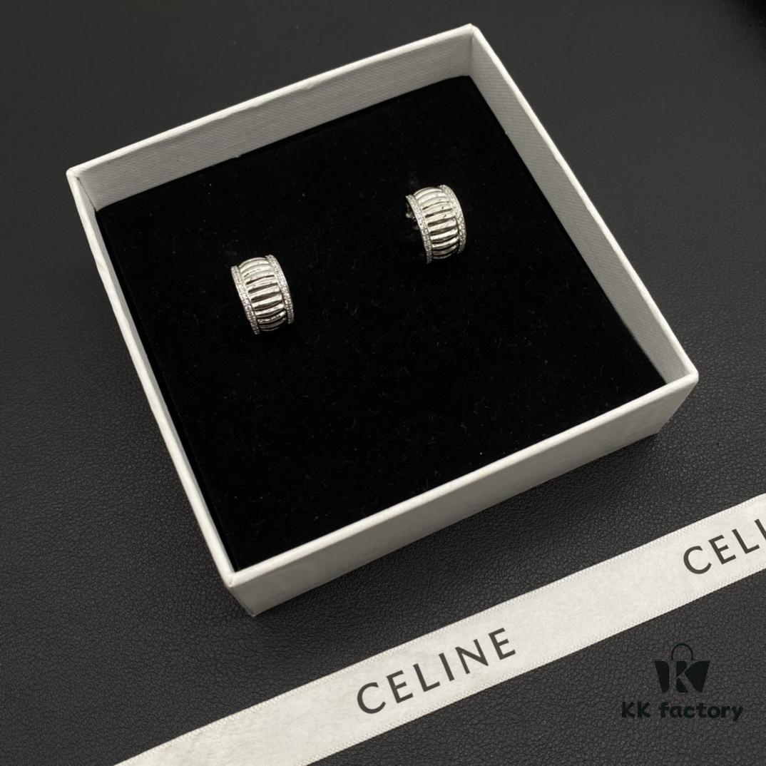 CELINE Effortless European and American Style Suitable for Various Occasions, Simple Yet Elegant, Made with Original-Match Materials