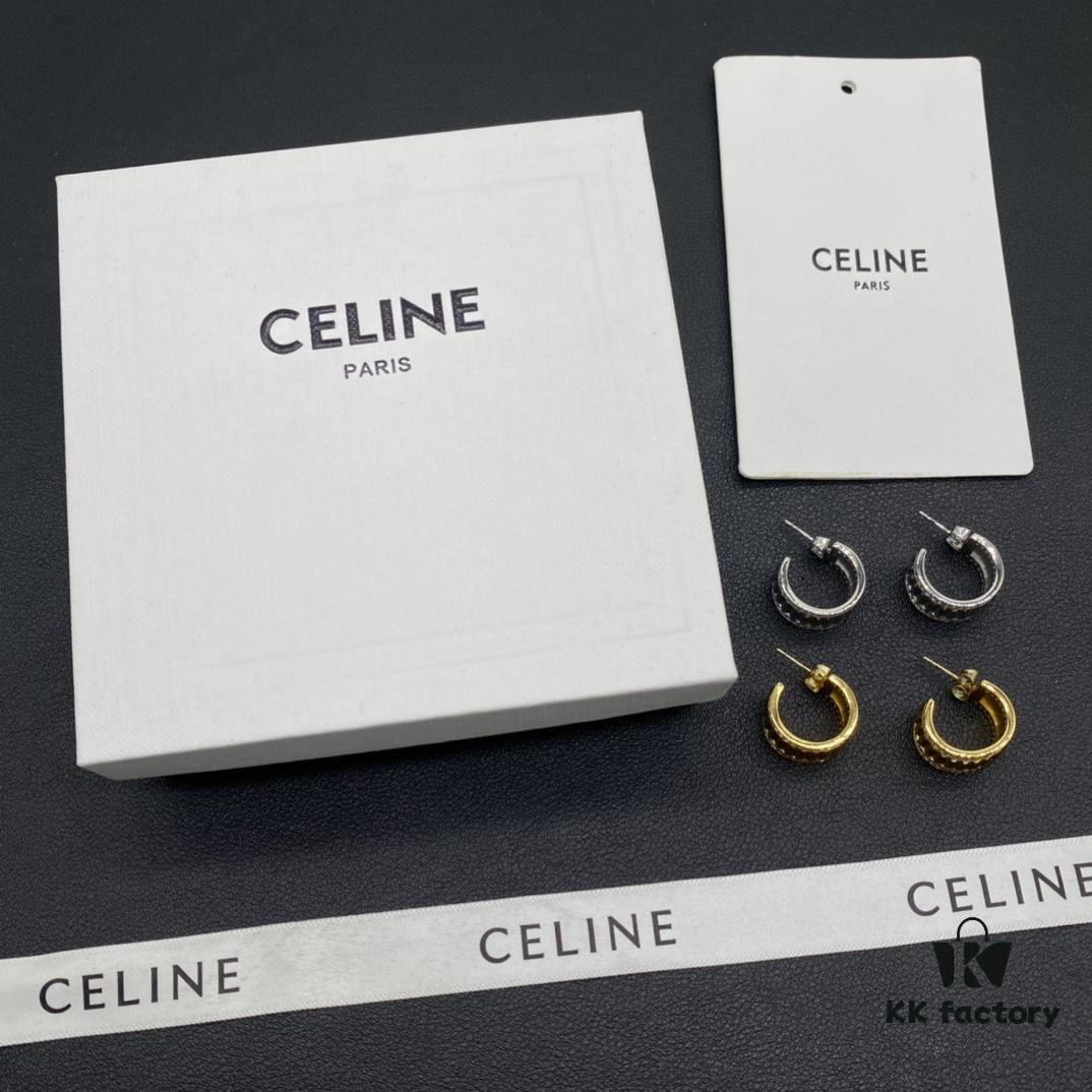 CELINE Effortless European and American Style Suitable for Various Occasions, Simple Yet Elegant, Made with Original-Match Materials