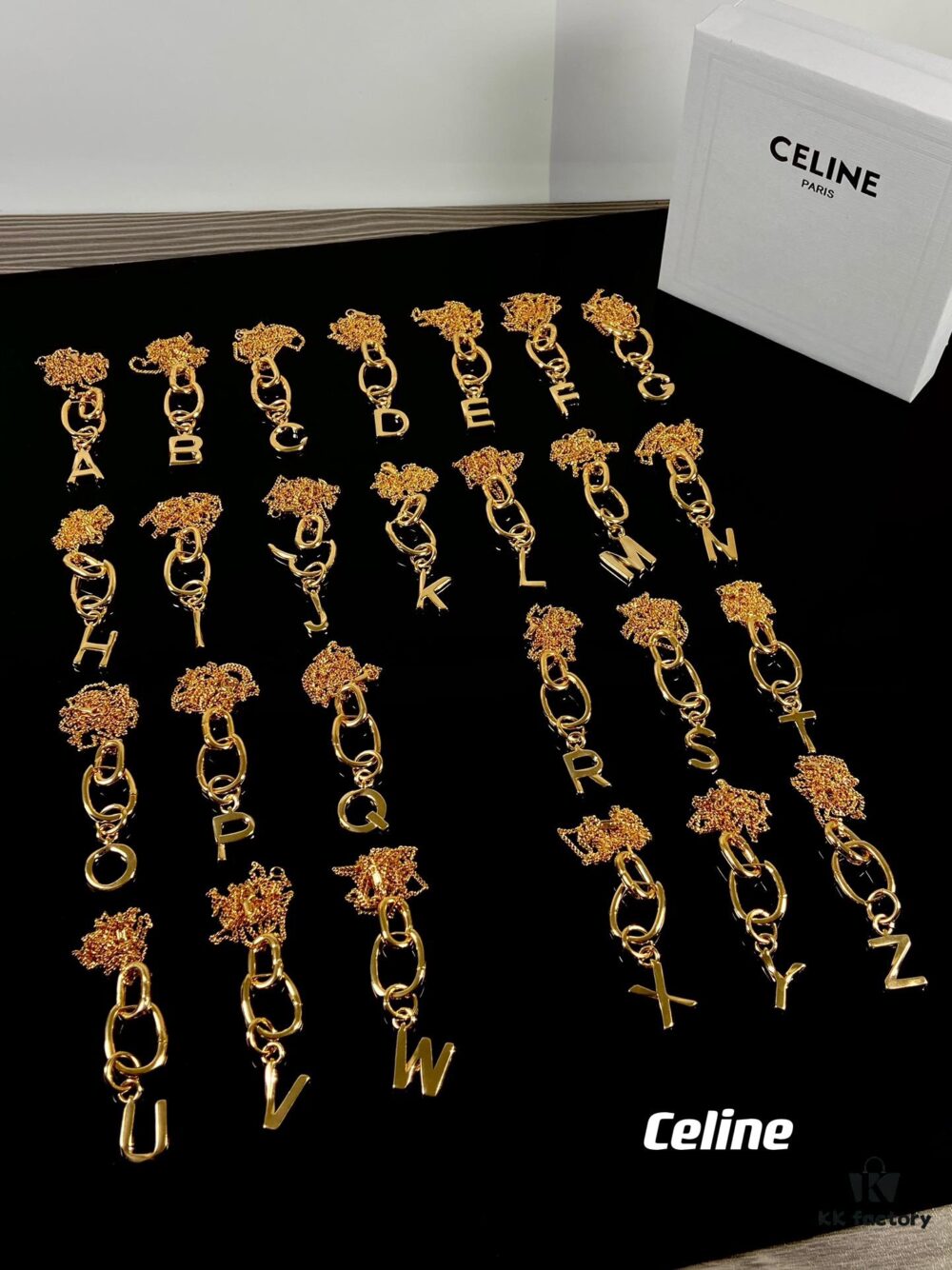 Celine Letter Necklace, Consistent ZP Material! Meaningful Jewelry to Wear the Important Names Close to Your Heart 💗