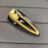 Celine New Arrival Vintage Yellow Brass Hair Clip