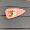 Celine New Arrival Vintage Yellow Brass Hair Clip