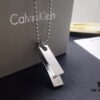 CK Men's/Couples Similar Military Tag Minimalist and Elegant, a Great Gift for Boyfriend or as Couples Necklace, Easy to Match with Outfits