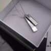 CK Men's/Couples Similar Military Tag Minimalist and Elegant, a Great Gift for Boyfriend or as Couples Necklace, Easy to Match with Outfits