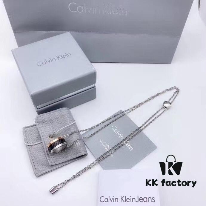 CK Two-Tone Circular Necklace - Style No. 3390715100