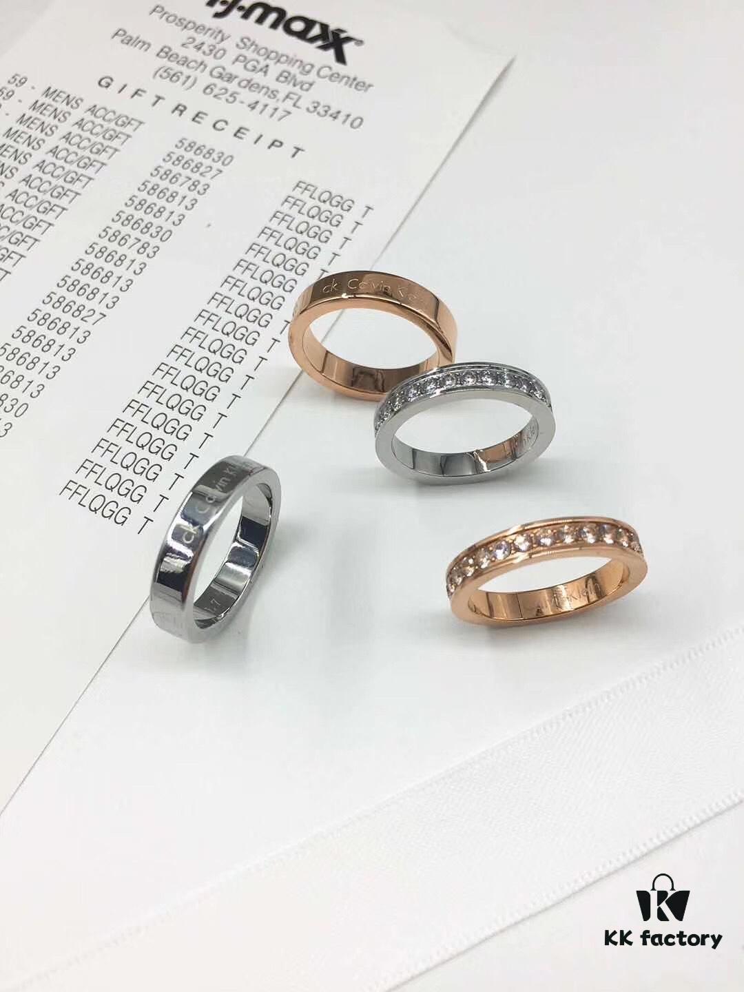Valentine's Day Gift Recommendation: Minimalist CK Ring Full of Love