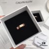 Valentine's Day Gift Recommendation: Minimalist CK Ring Full of Love